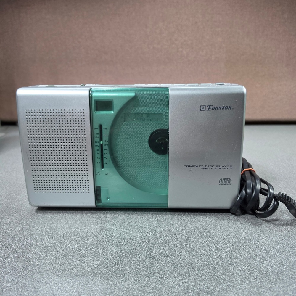 Emerson PD5088 CD Player AM/FM Radio works Good Portable Boombox 2008